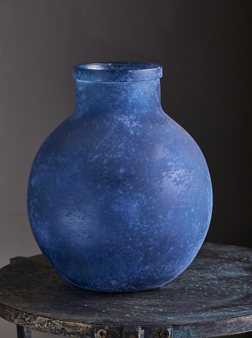 Blue Glass Vase